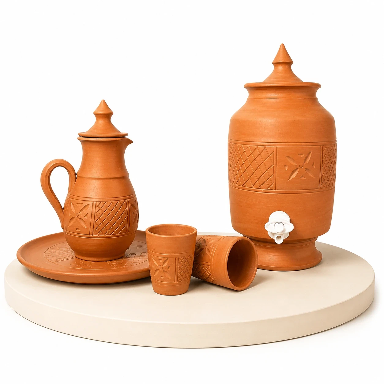 عرض الكلاسيك من تبر(طقم دورق+كولمن ارابيسك)